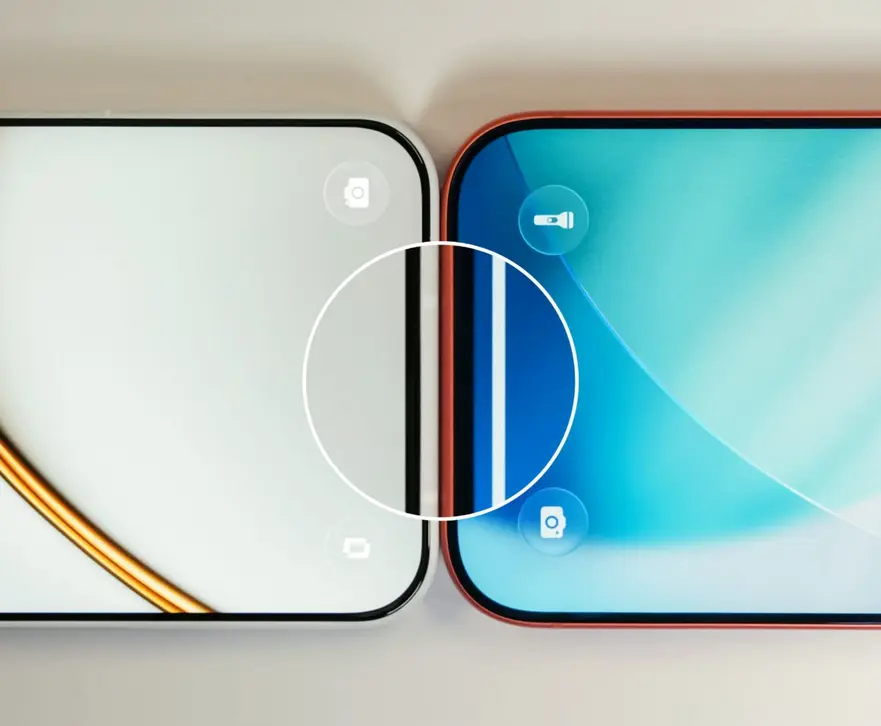 У OnePlus 15T рамки тоньше, чем у iPhone 17 Pro