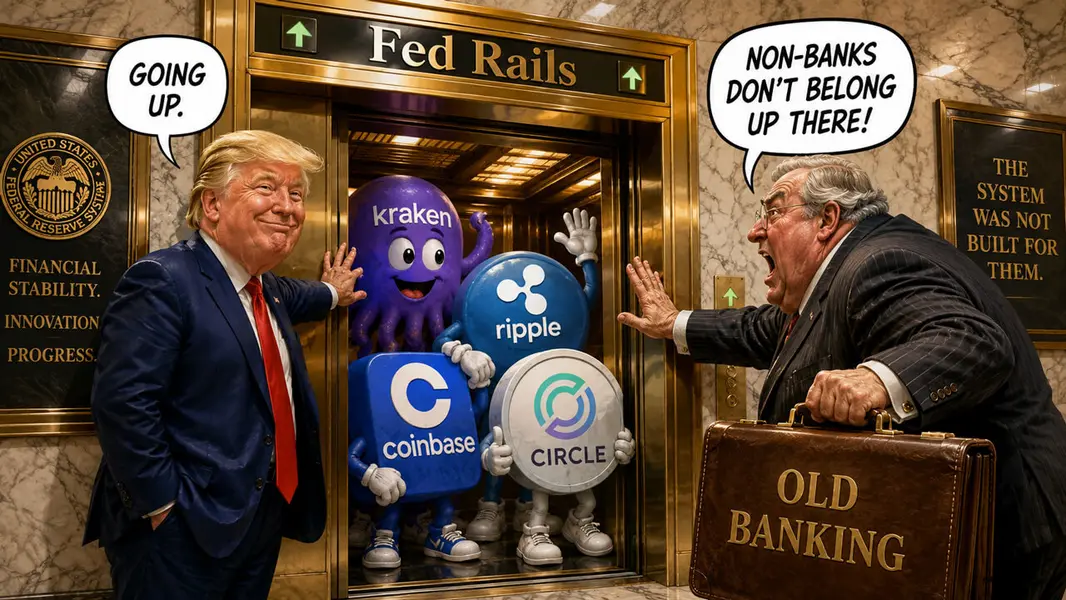 Указ Трампа готовит Kraken, Ripple, Coinbase и Circle к подключению к платежным системам ФРС