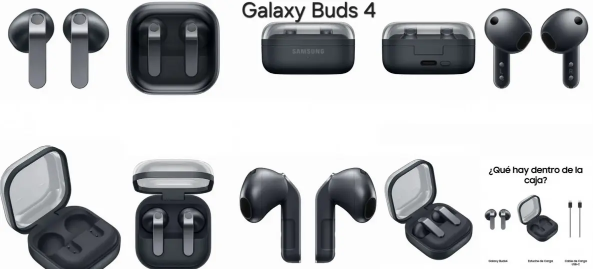 Новый взгляд на Galaxy Buds4 и Buds4 Pro перед официальным запуском на следующей неделе