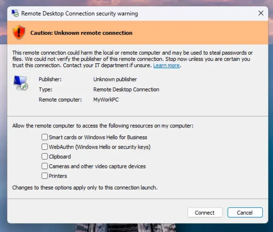 Microsoft усиливает защиту Windows от вредоносных файлов Remote Desktop