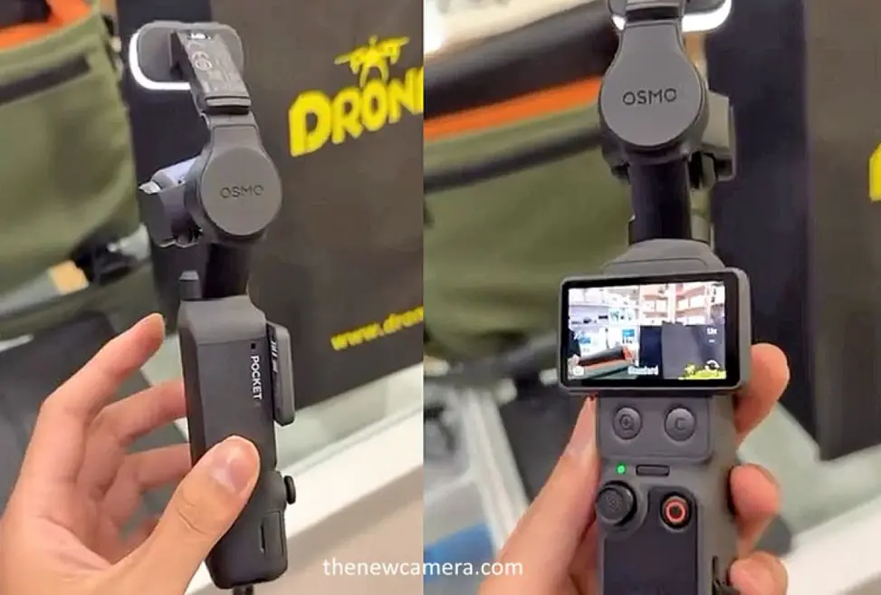 DJI Osmo Pocket 4 замечен на публике