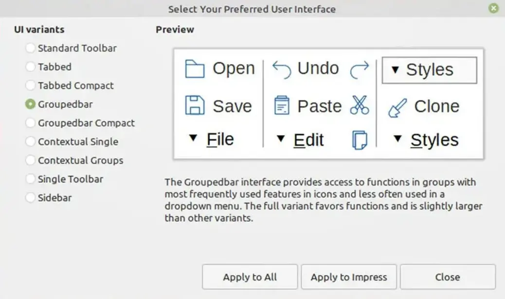 LibreOffice отвечает критикам: интерфейс лучше, чем у Microsoft Office