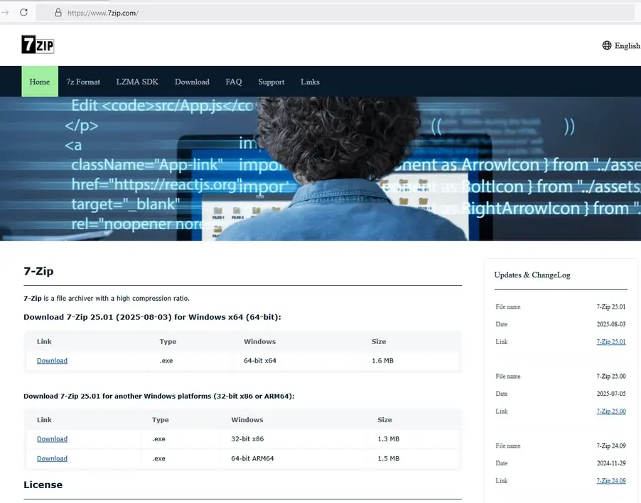 Вредоносный сайт 7-Zip распространяет установщик, содержащий скрытый &laquo;proxy tool&raquo;