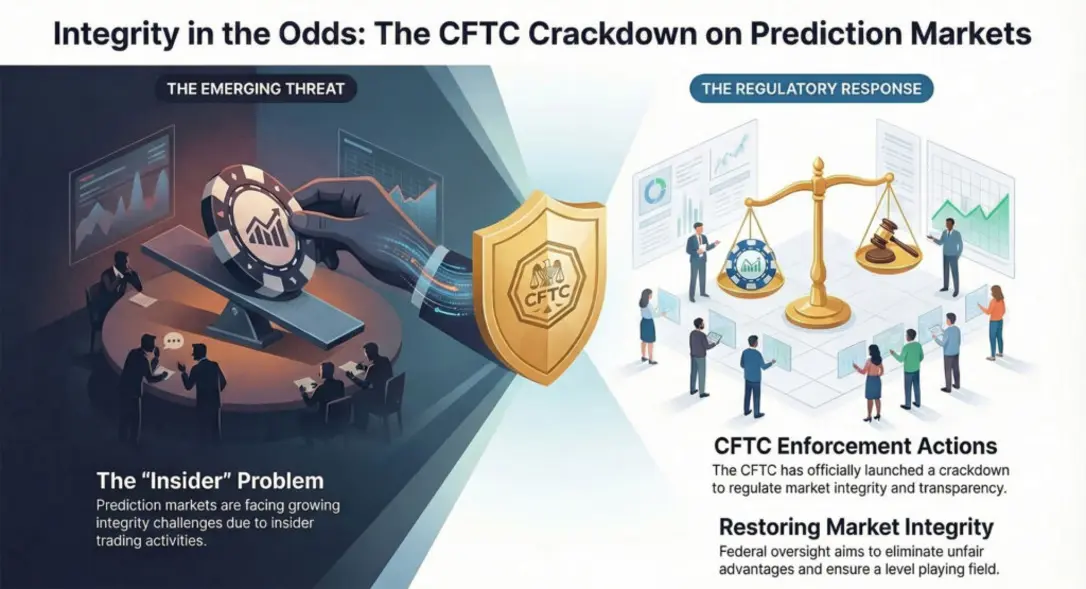 CFTC начинает борьбу с растущей проблемой инсайда на рынках прогнозов