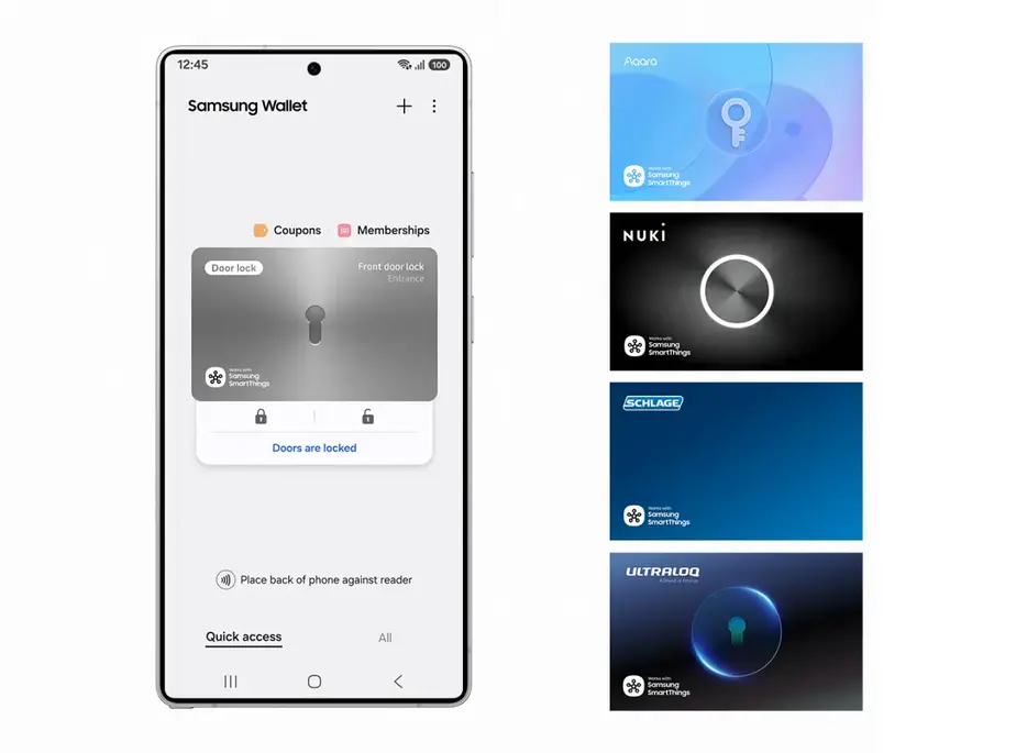 Samsung представляет Digital Home Key в Samsung Wallet на базе стандарта Aliro