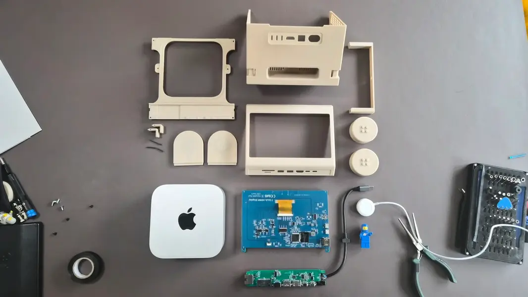 Этот корпус для Mac Mini в стиле Lego — эталон ретрофутуризма