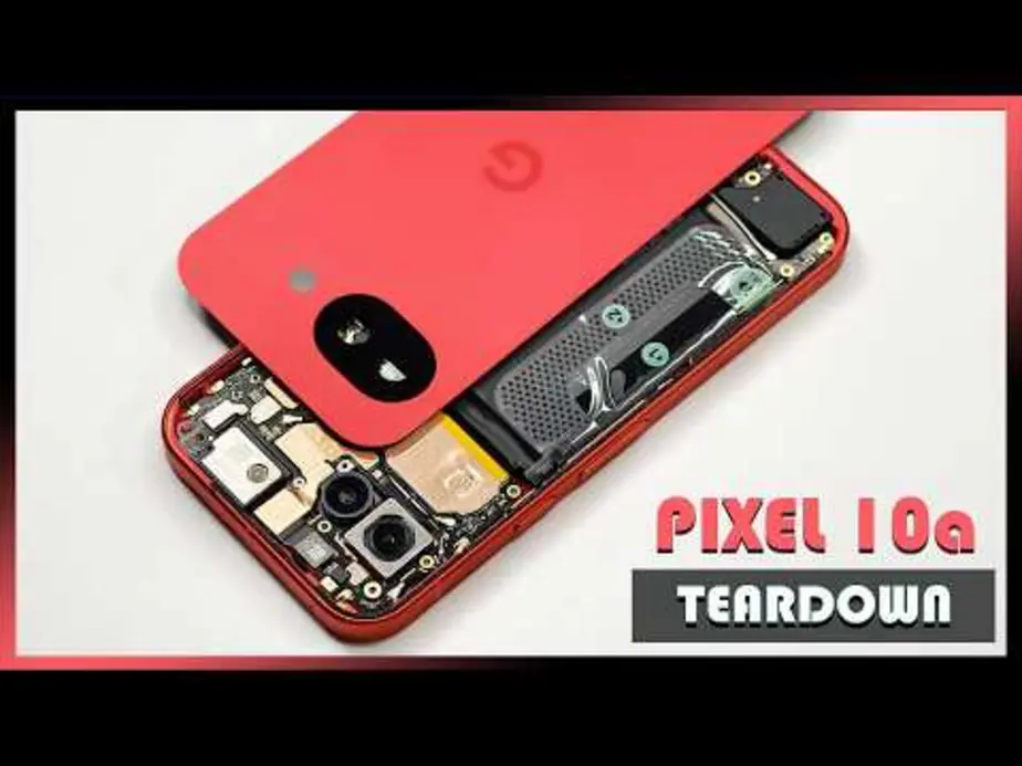 Похоже, экран Pixel 10a на самом деле очень легко починить