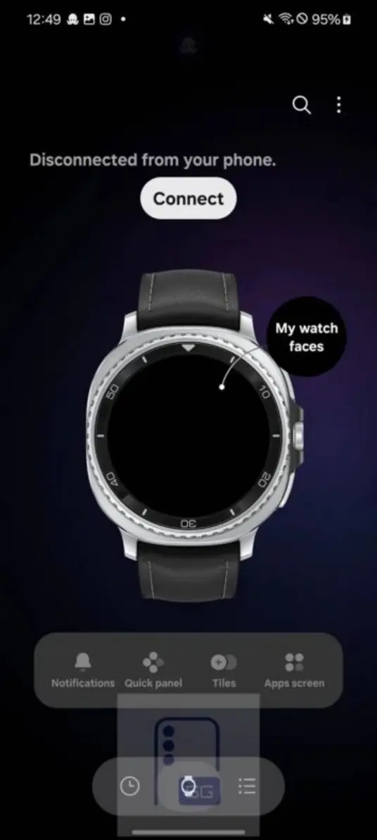 Обновленное приложение Samsung Galaxy Wearable «утекло» в сеть: дизайн стал еще чище