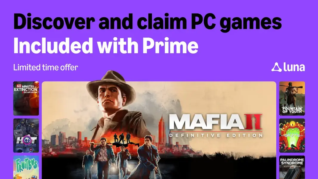 Подписчики Prime получают Mafia II: Definitive Edition и еще 10 игр навсегда в мае