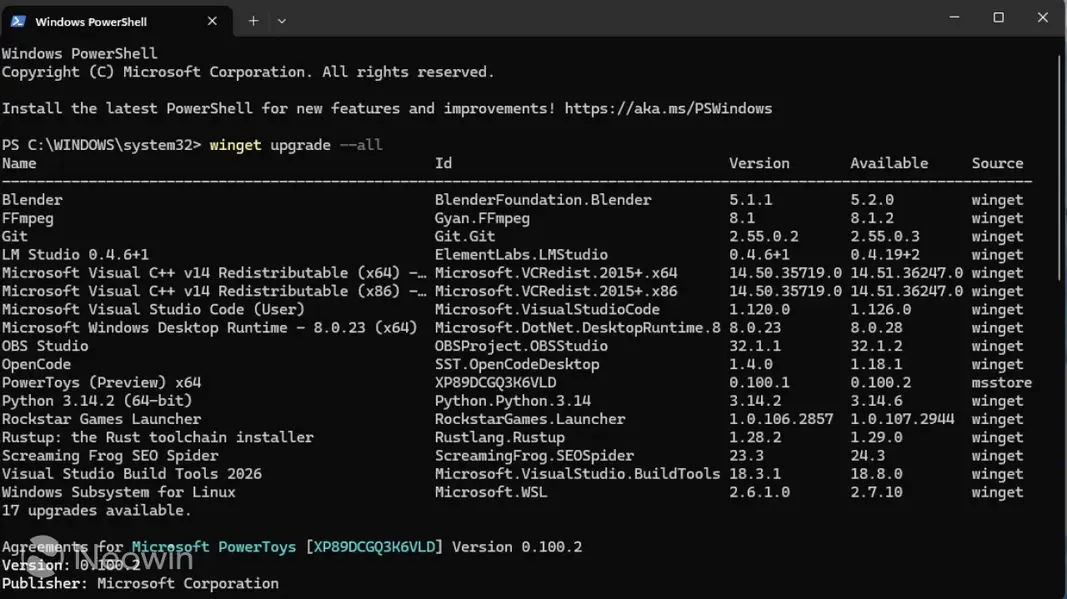 Вот как обновить все приложения на вашем ПК с Windows одной командой