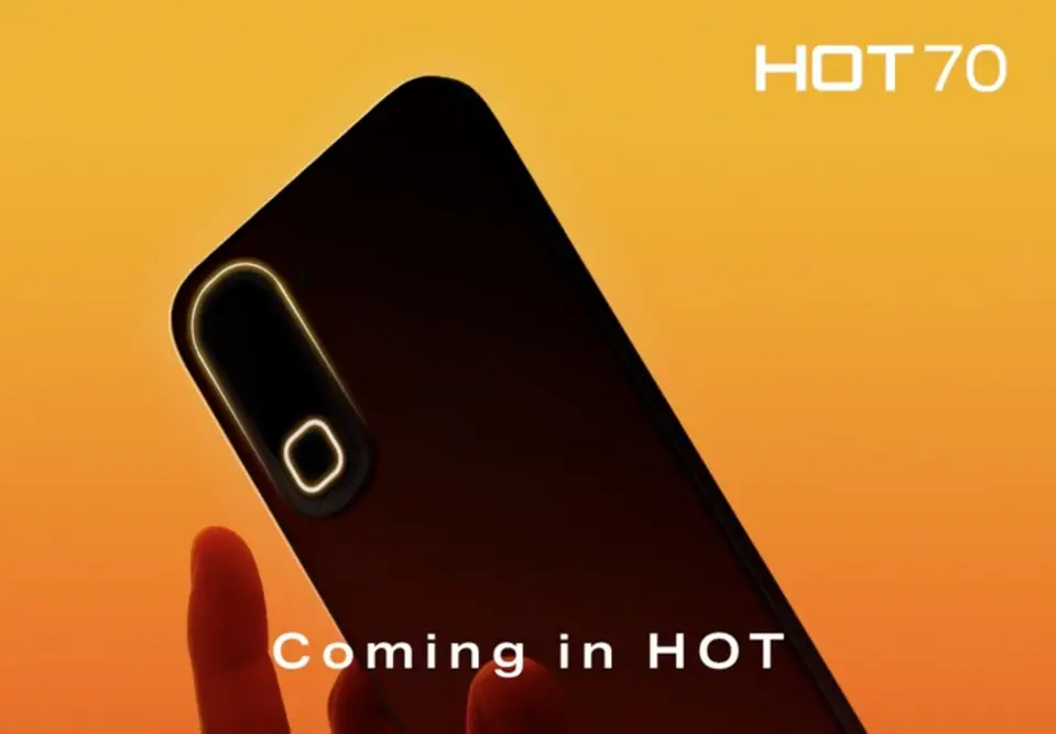 Серия Infinix Hot 70 дебютирует на следующей неделе: смартфоны с «color-changing» задней панелью