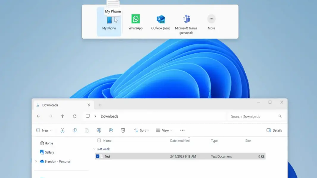 Майкрософт ставит крест на надоедливом эксперименте с файлообменом в Windows 11