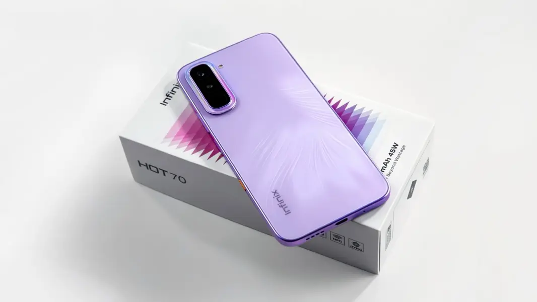 Infinix раскрывает дизайн смартфона Hot 70