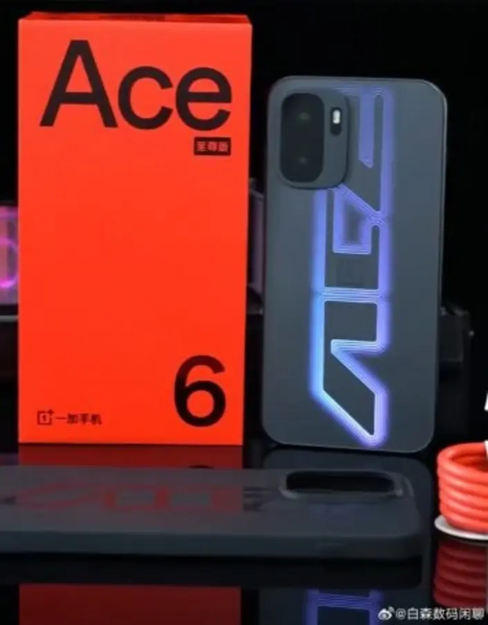 Аккумулятор на 8500 мАч и светящийся логотип? Встречайте OnePlus Ace 6 Ultra