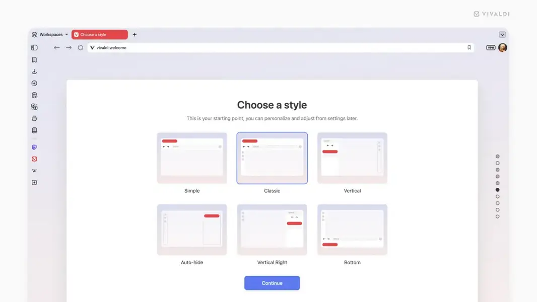 Vivaldi 8.0: крупнейший редизайн в истории браузера