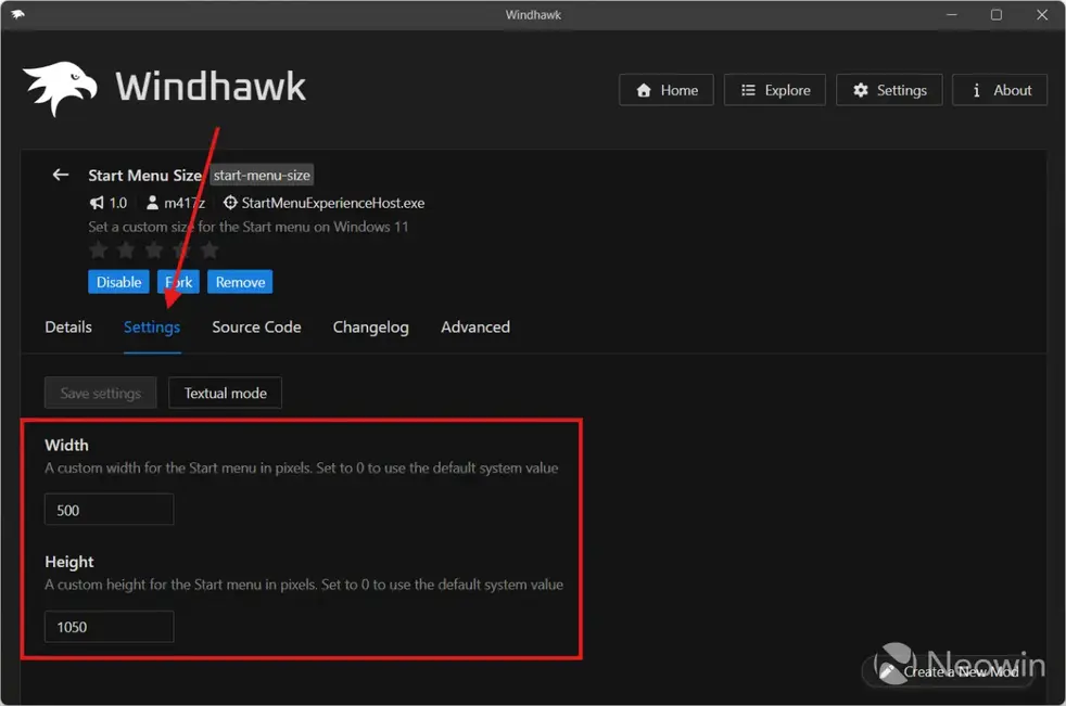 Как изменить размер меню &laquo;Пуск&raquo; в Windows 11?