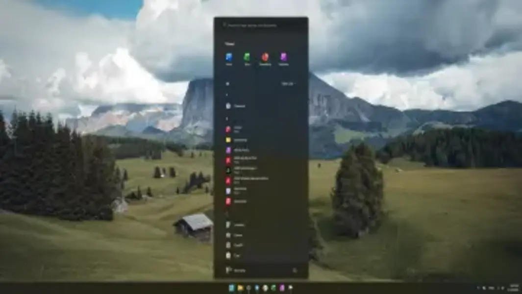 Как изменить размер меню &laquo;Пуск&raquo; в Windows 11?