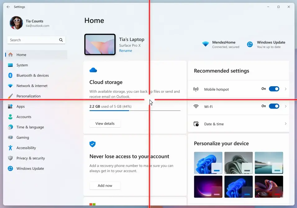 В новой сборке Windows 11 вернули отключенный ранее инструмент для мыши и обновили Feedback Hub