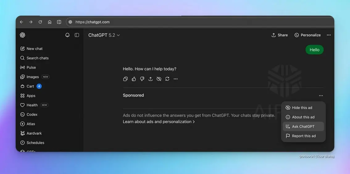 OpenAI заявляет, что ответам ChatGPT можно доверять, на фоне подготовки к запуску рекламных инструментов и обеспечения безопасности.