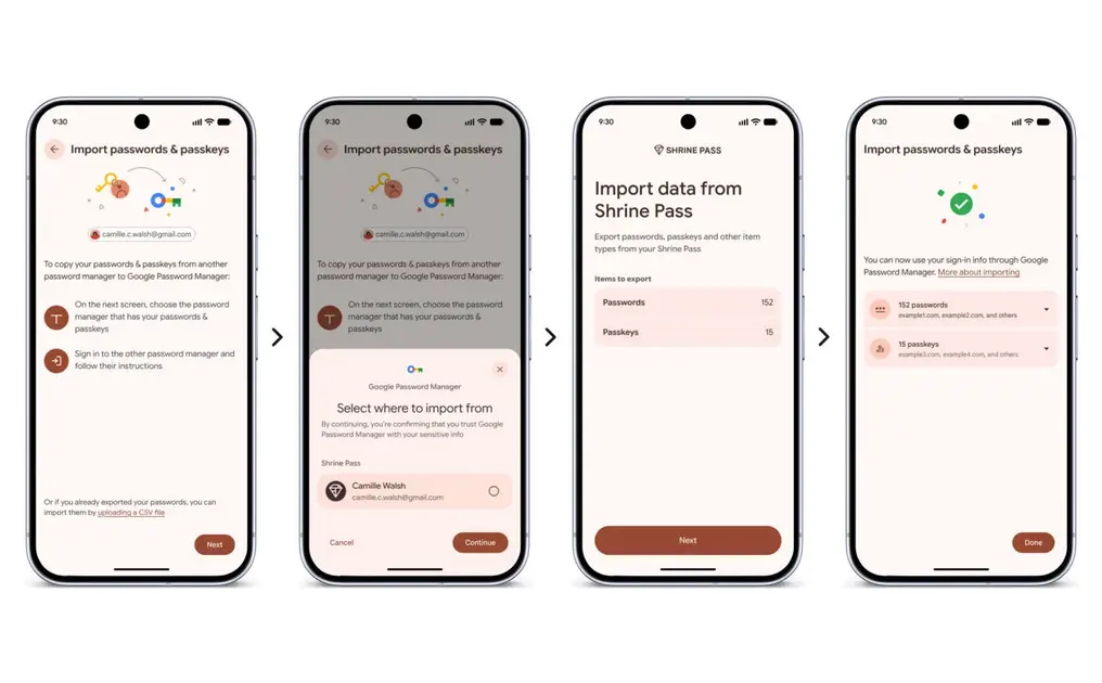 Android теперь позволяет мгновенно переключаться между менеджерами паролей — включая поддержку «passkeys»