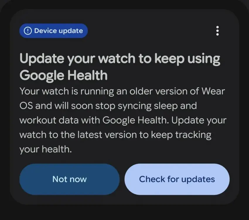 Google напугала владельцев Pixel Watch ложным предупреждением &mdash; вы не теряете Google Health Sync