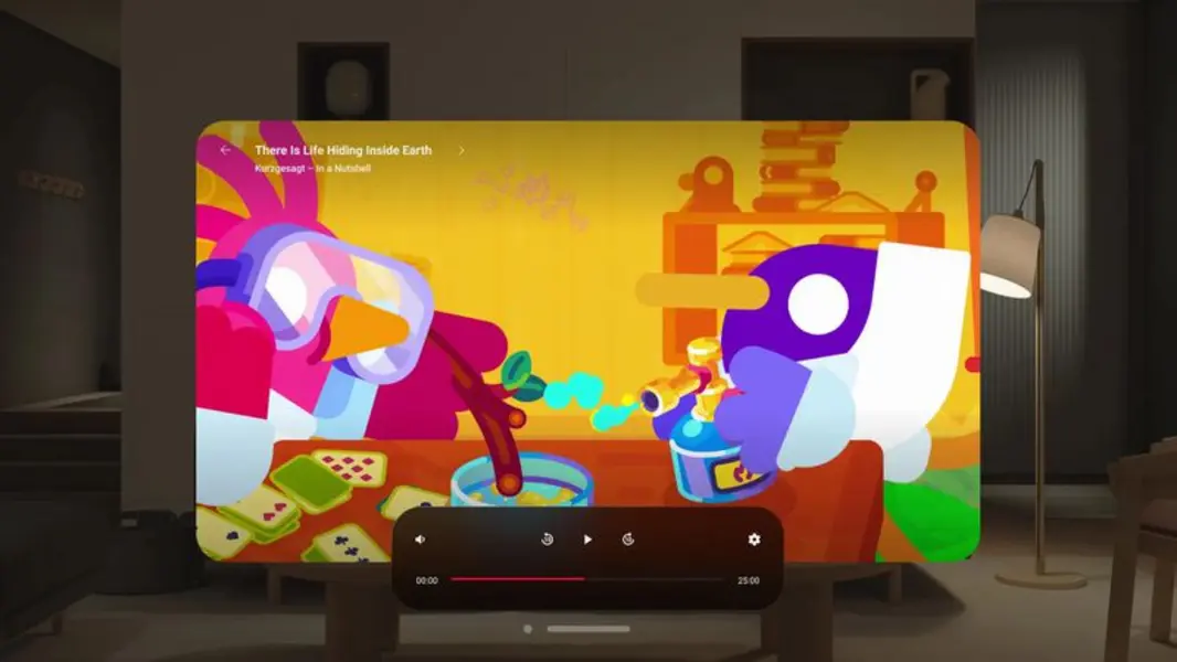 YouTube официально выходит на Apple Vision Pro