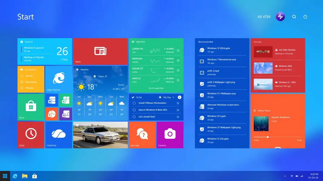 Концепт Windows 8 Remastered может заставить вас забыть о ненависти к противоречивой ОС