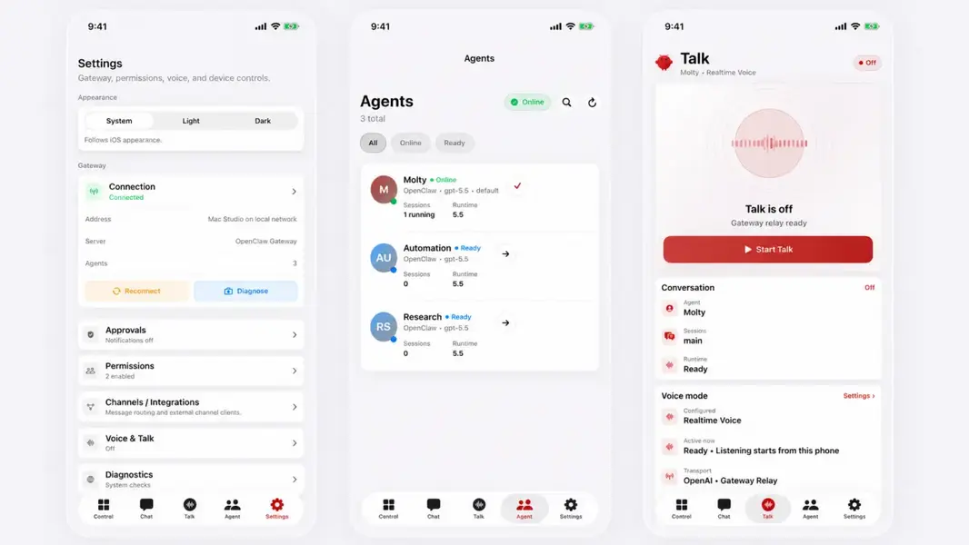 У OpenClaw появились нативные мобильные приложения для iOS и Android
