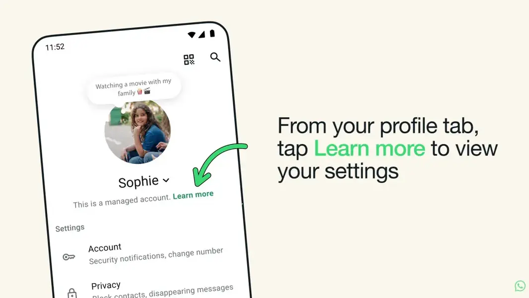 WhatsApp* снижает возрастной порог для пользователей с новой функцией