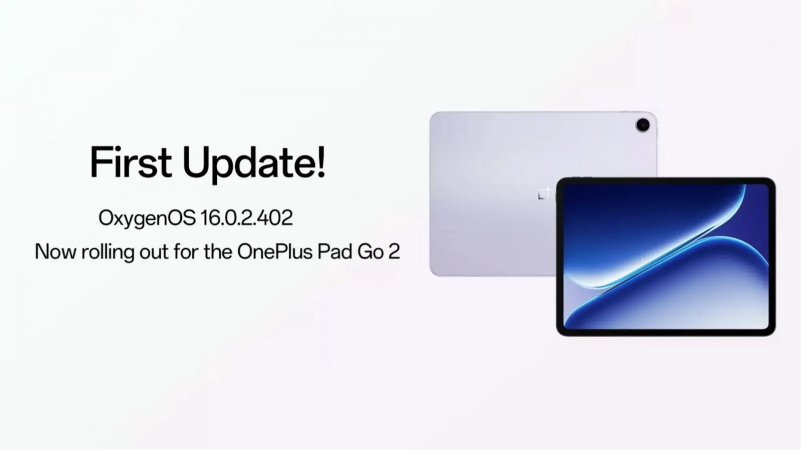 OnePlus 15R и OnePlus Pad Go 2 уже получили своё первое обновление программного обеспечения