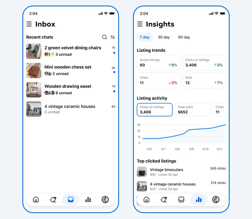 Мета анонсирует новое ИИ-приложение &laquo;Seller&raquo; для Facebook* Marketplace