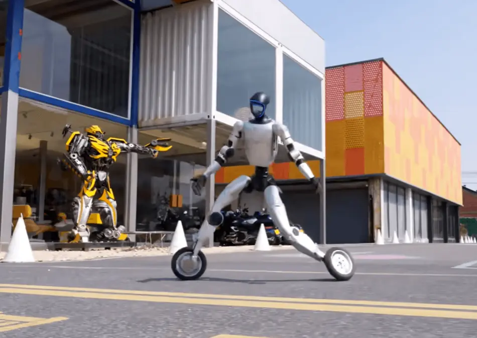 Unitree Robotics показала колесно-шагающего гуманоида, способного кататься на коньках и выполнять сложные сальто