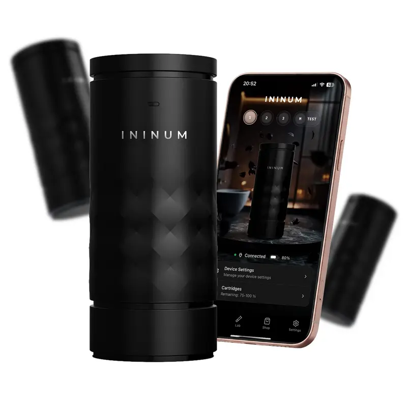 Аромат личности: Ininum и революция искусственного интеллекта в создании персональных ароматов (гаджетов).