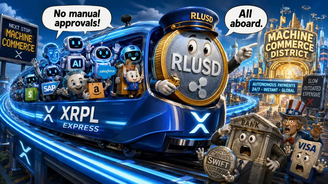 Ripple нацелилась на «машинную экономику» ИИ на фоне роста стейблкоинов в сети XRPL до 1 миллиарда долларов