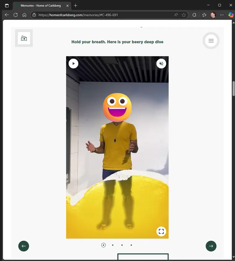 Едва ли это лучшая защита в мире: браслеты Carlsberg &laquo;сливают&raquo; фотографии посетителей