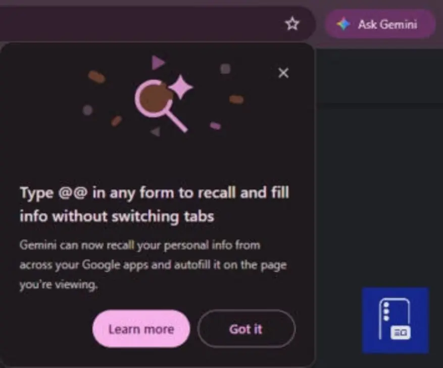 Новый ярлык в Google Chrome избавит от мучений с заполнением форм