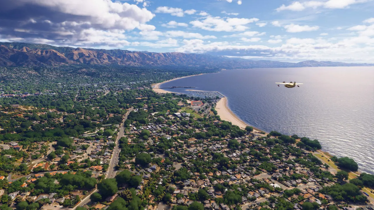 Обновление Microsoft Flight Simulator City Update 13 улучшает детализацию Калифорнии