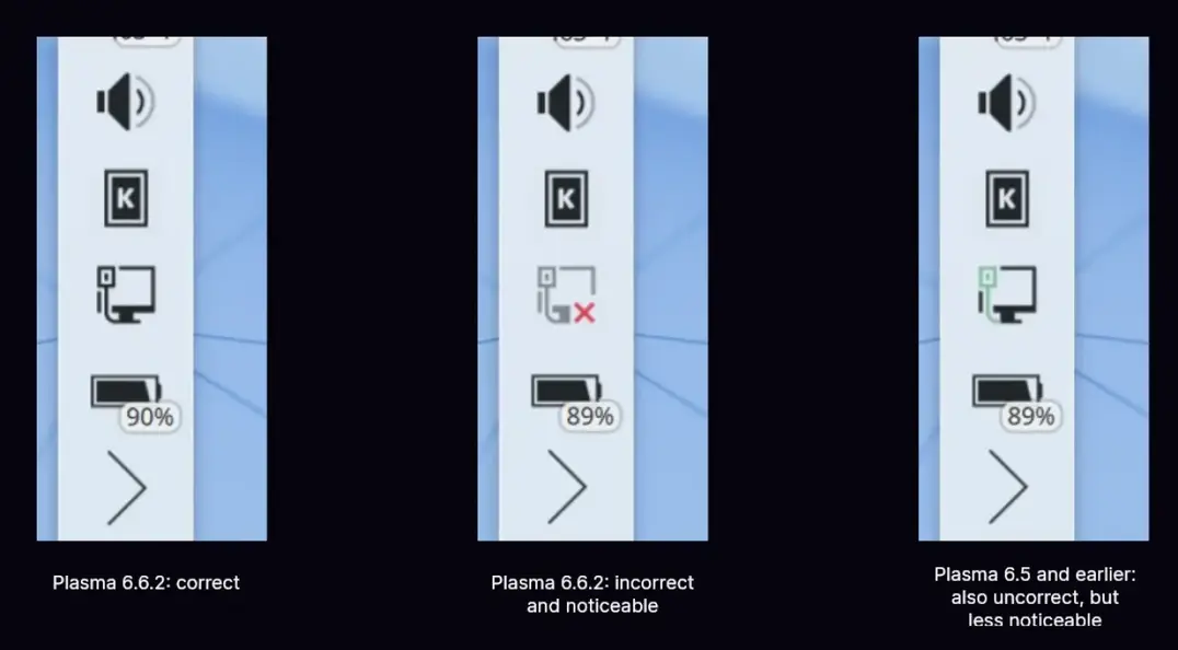 KDE убирает &laquo;обвинительное&raquo; сообщение об ошибке из Plasma 6.7
