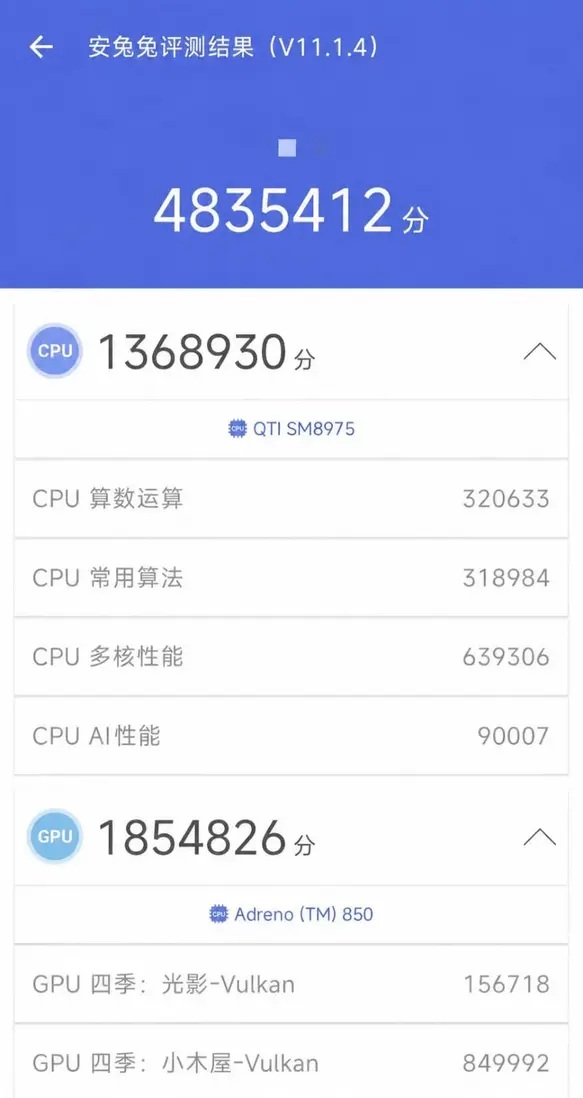 «Snapdragon 8 Elite Gen 6 Pro» демонстрирует впечатляющую производительность в AnTuTu
