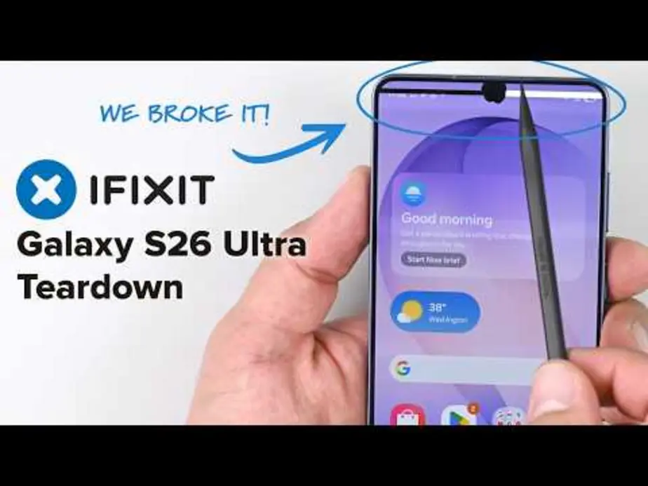 Разборка Samsung Galaxy S26 Ultra: легкая замена аккумулятора, но экран &mdash; настоящий кошмар