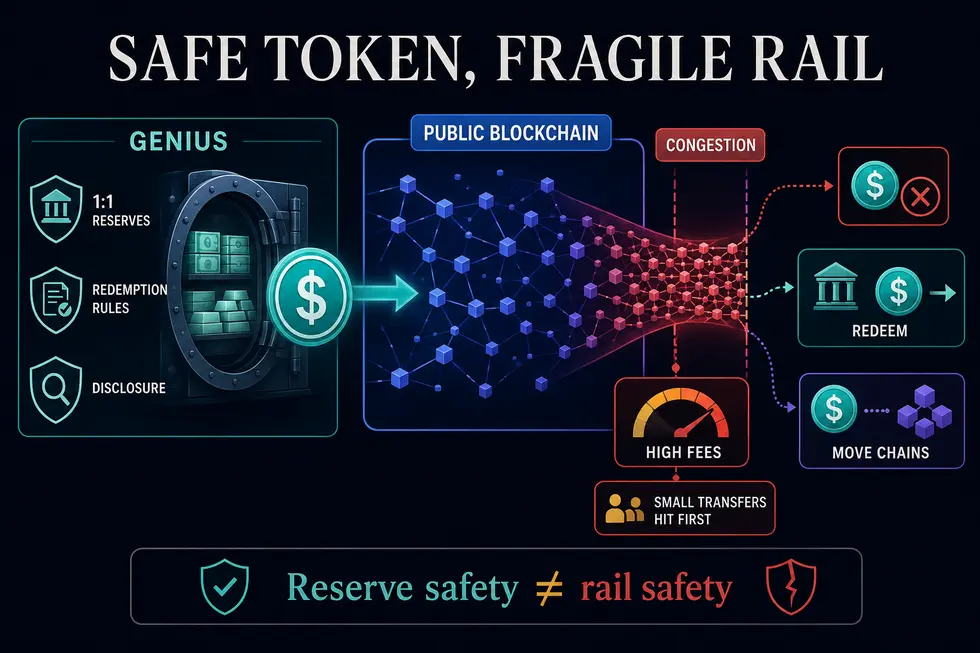 Почему GENIUS может сделать цифровые доллары уязвимыми для внезапных &laquo;bank runs&raquo; в блокчейн-сетях